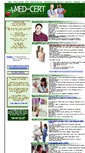 Mobile Screenshot of mymedcert.com